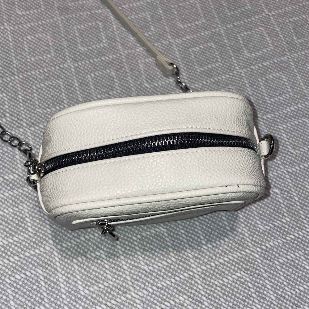 Small Crossbody Purse, Ivory - Picture 4 of 13